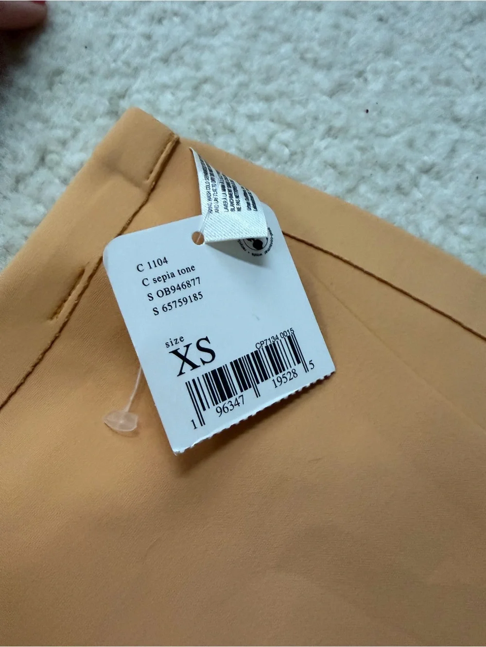 Free People Strapless Bandeau Top in Warm Camel Tan Bra XS